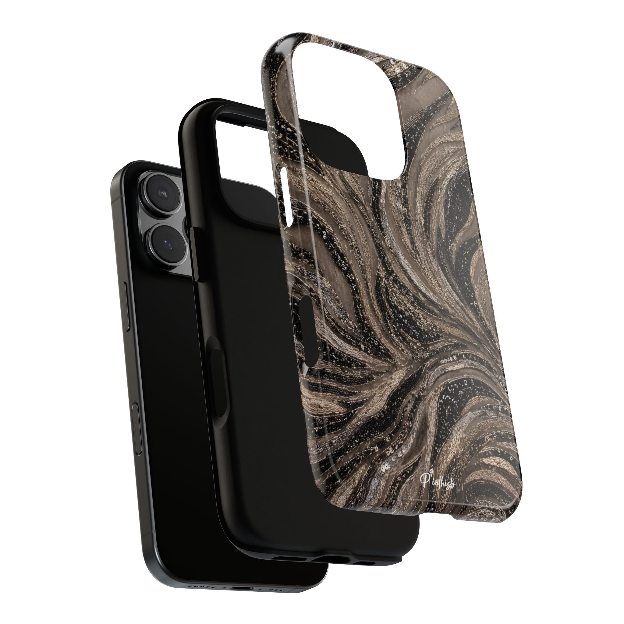 Neutral Swirl Protective Tough Case