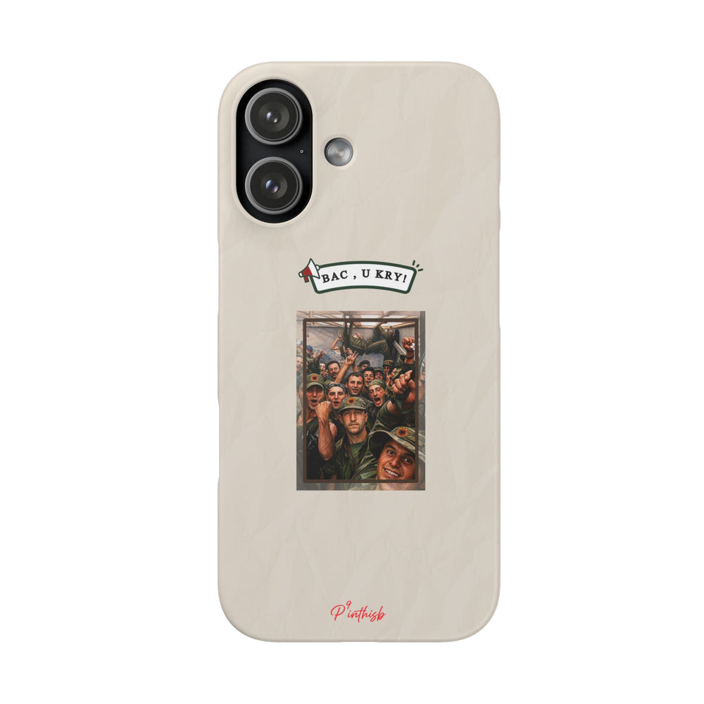 "BAC, U KRY!" Snap Case