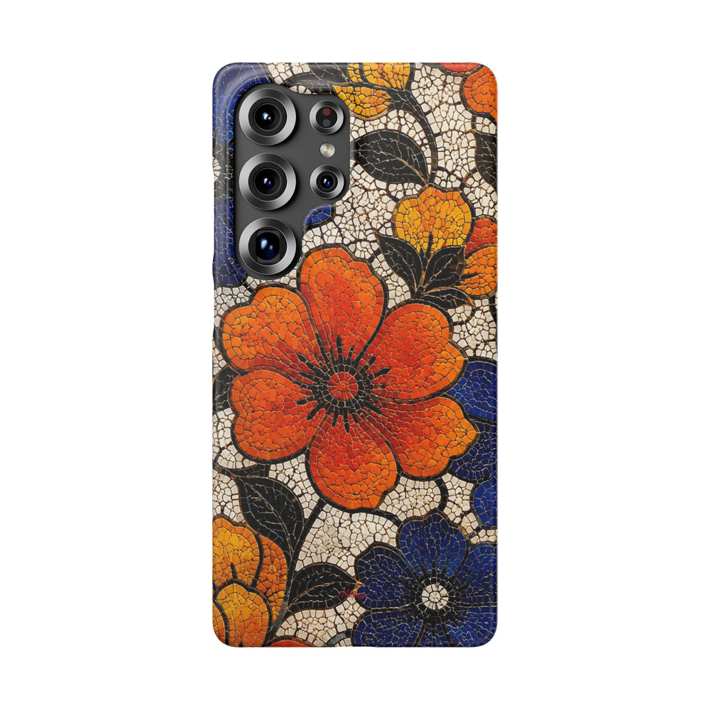Floral Mosaic Snap Case
