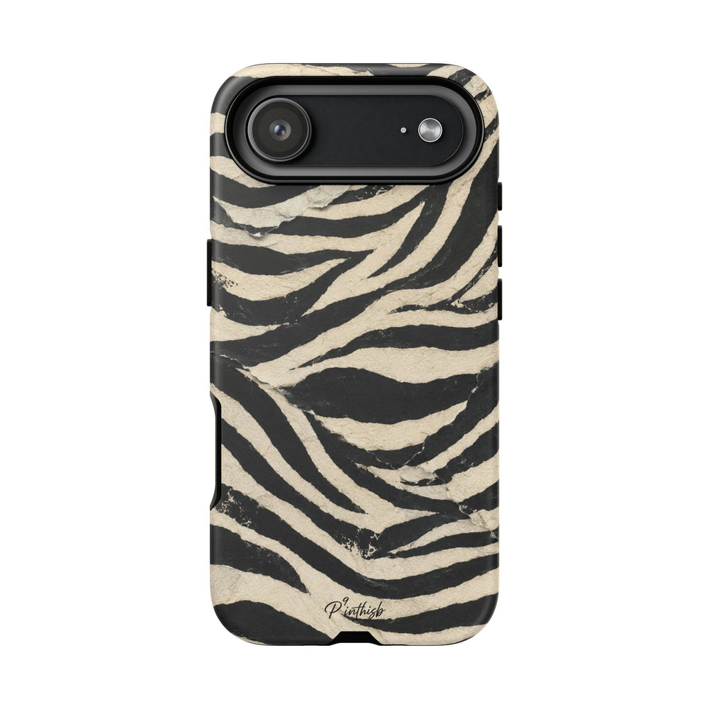 Zebra Stripe Tough Phone Case
