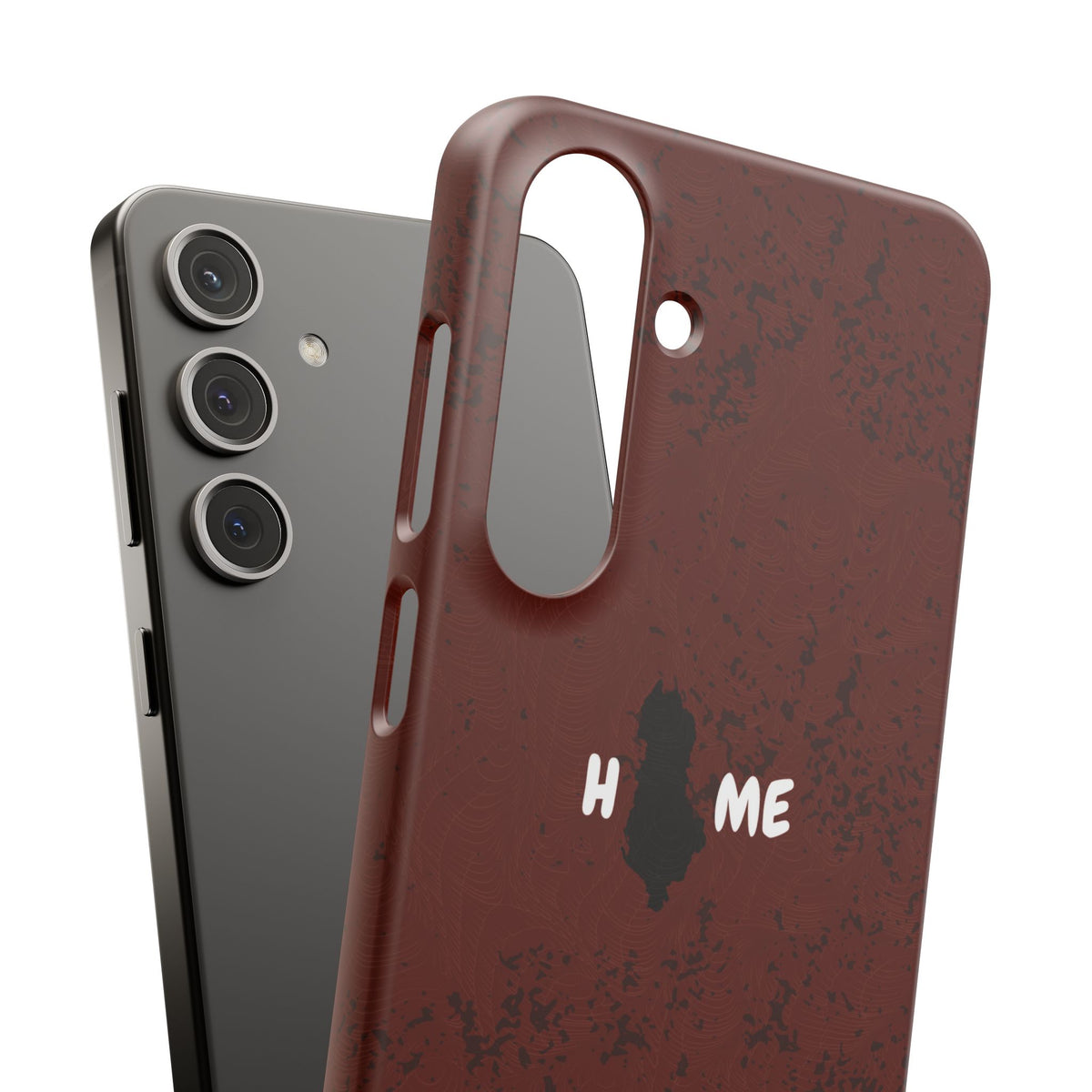 "HOME" Albania Snap Case