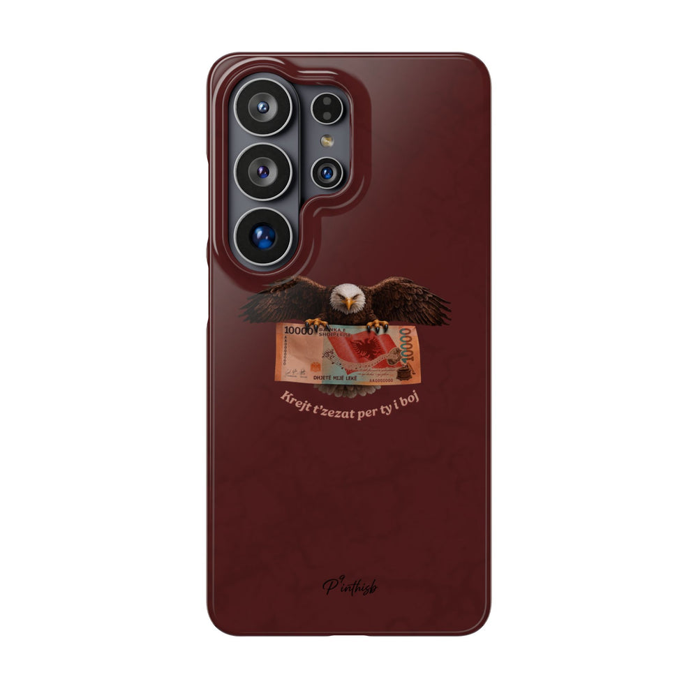 "Krejt t'zezat per ty i boj" Snap Case