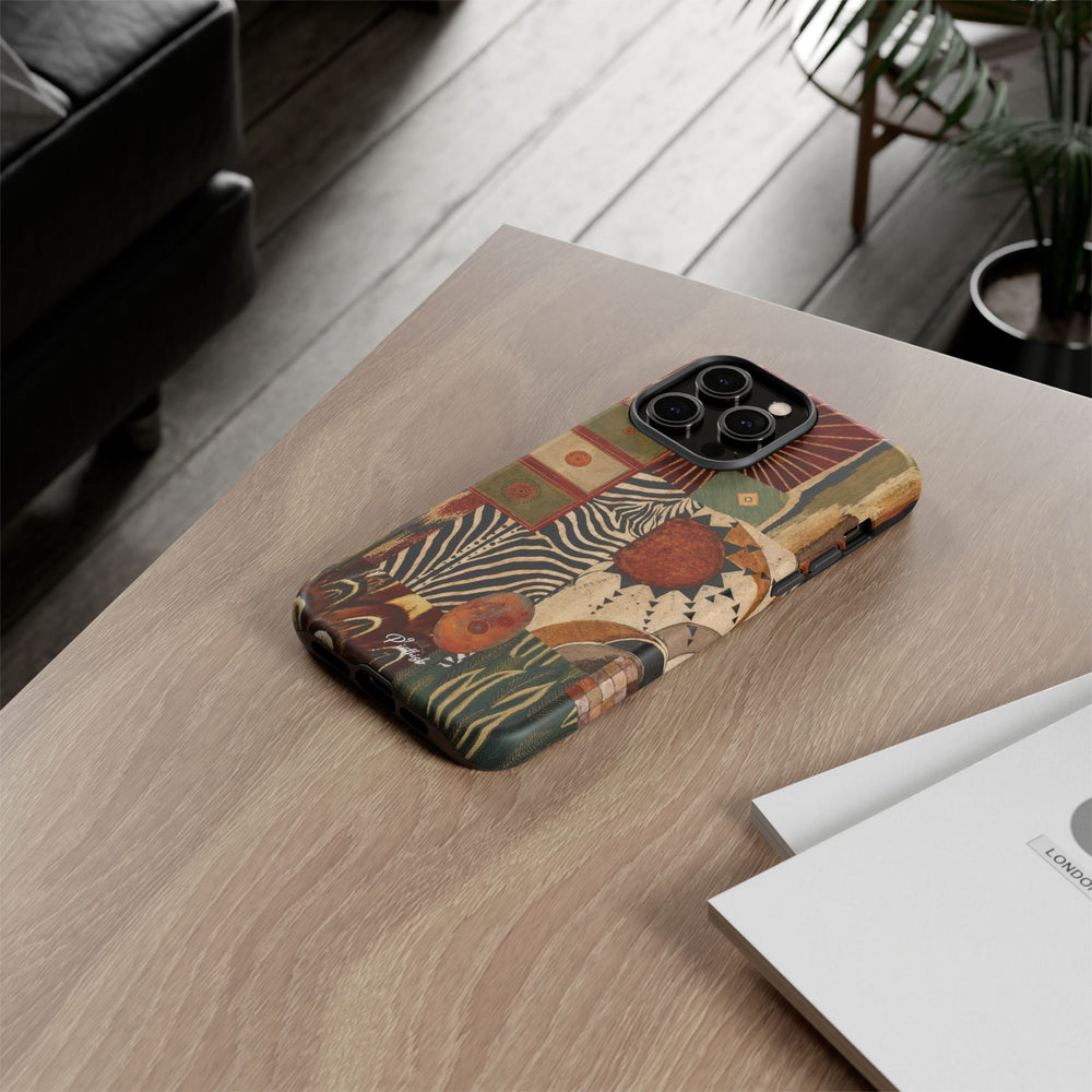 Abstract Boho Collage Tough Case