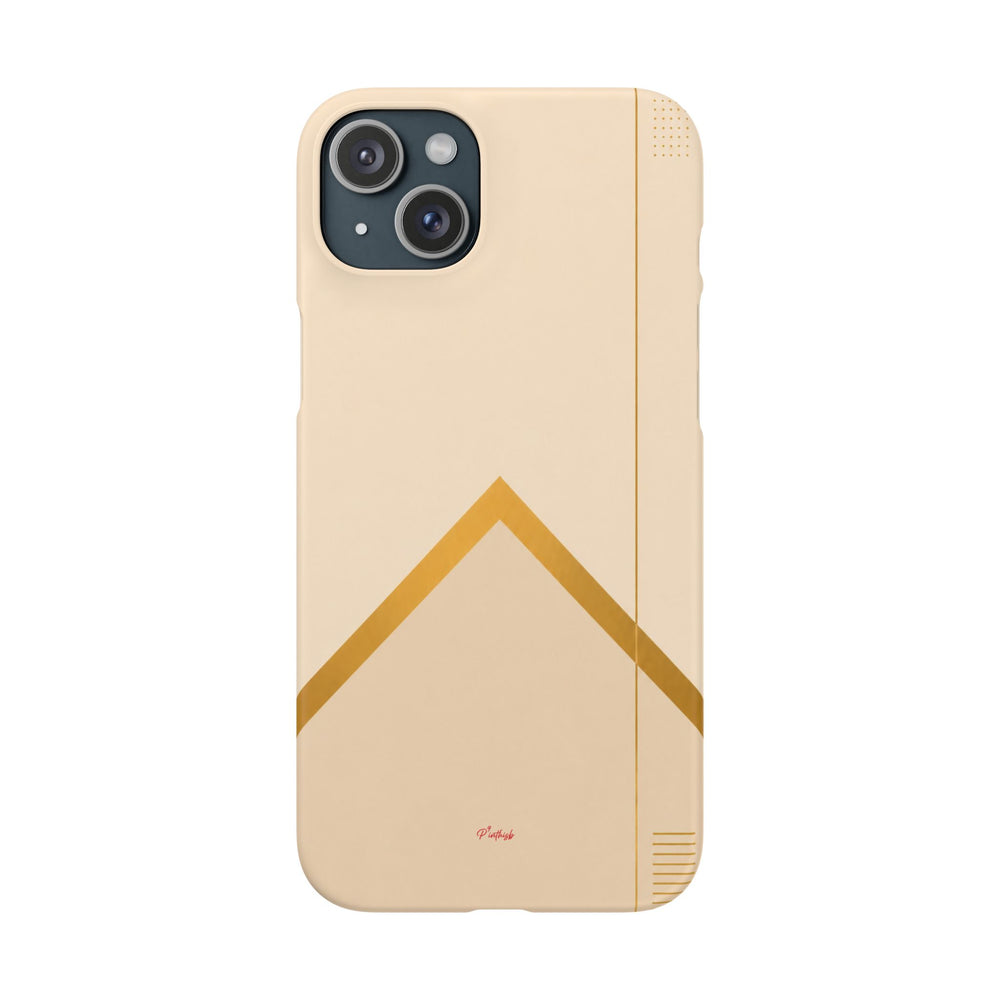 Gold Malboro Inspired Snap Phone Case