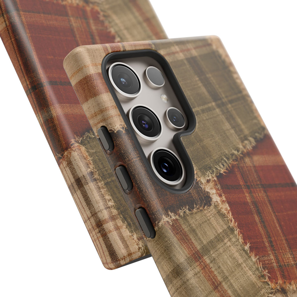Rustic Fall Patchwork Tough Case