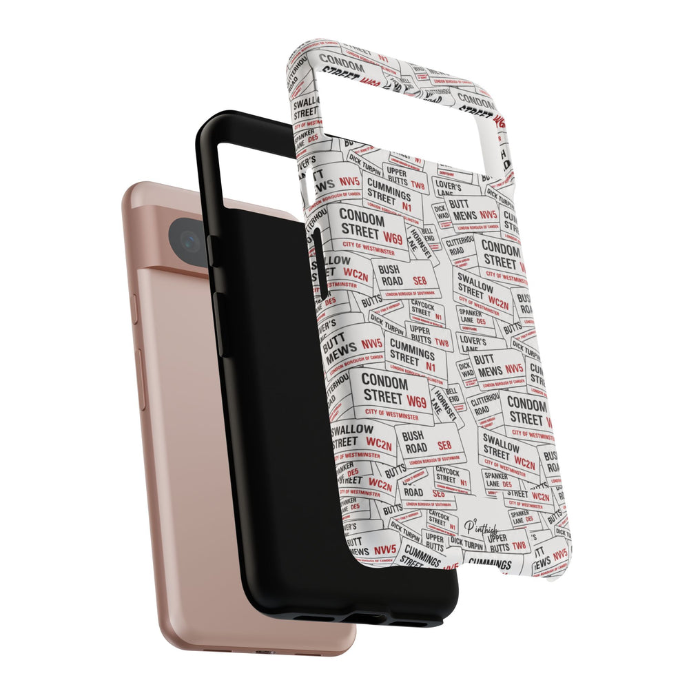 Cheeky London Street Signs Phone Case