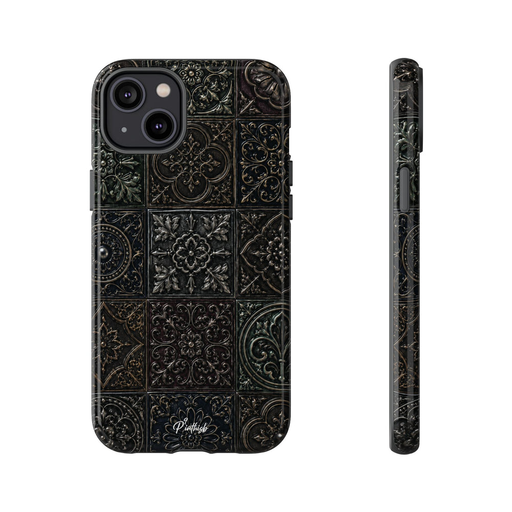 Mosaic Pattern Tough Phone Case