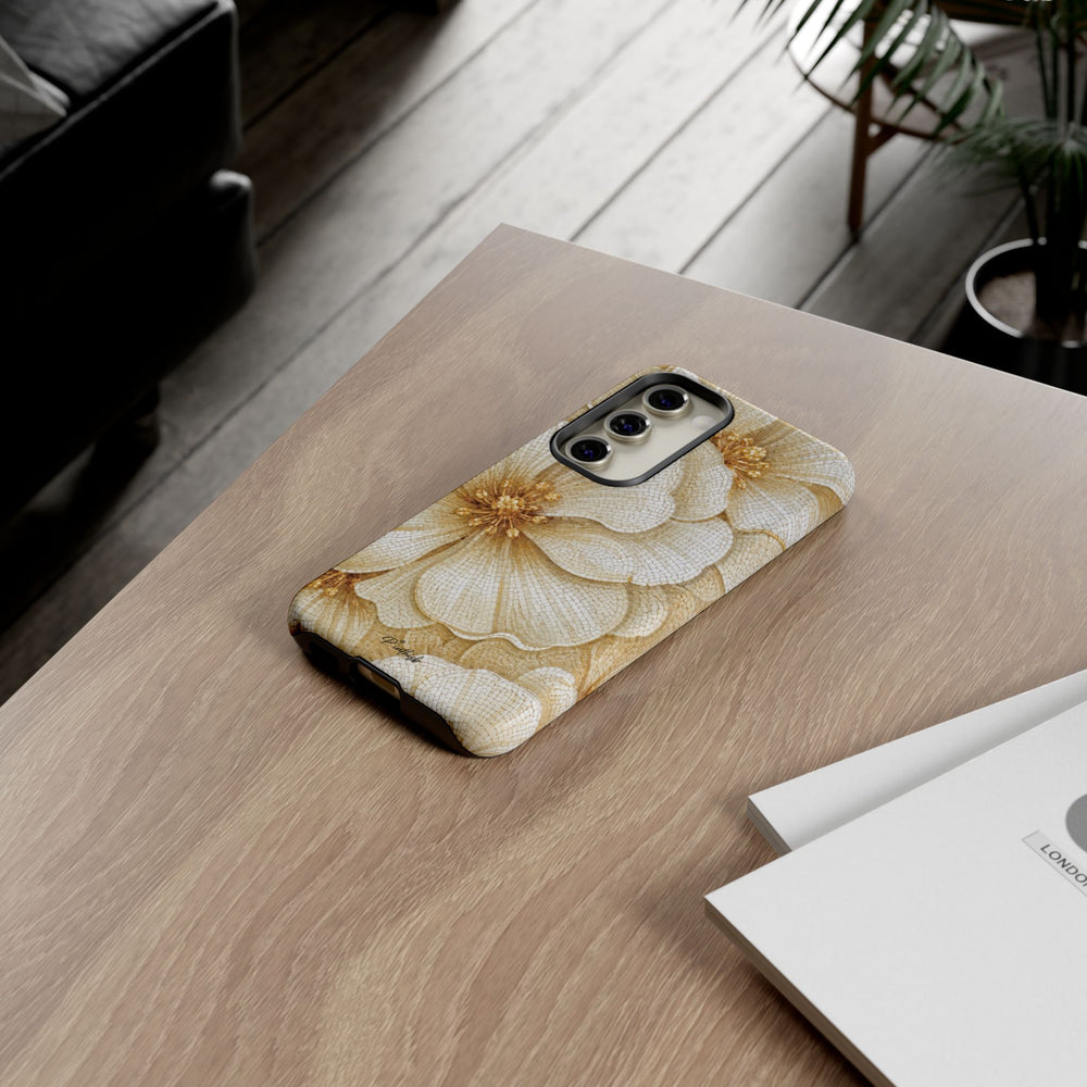 Floral Gold Bloom Tough Case