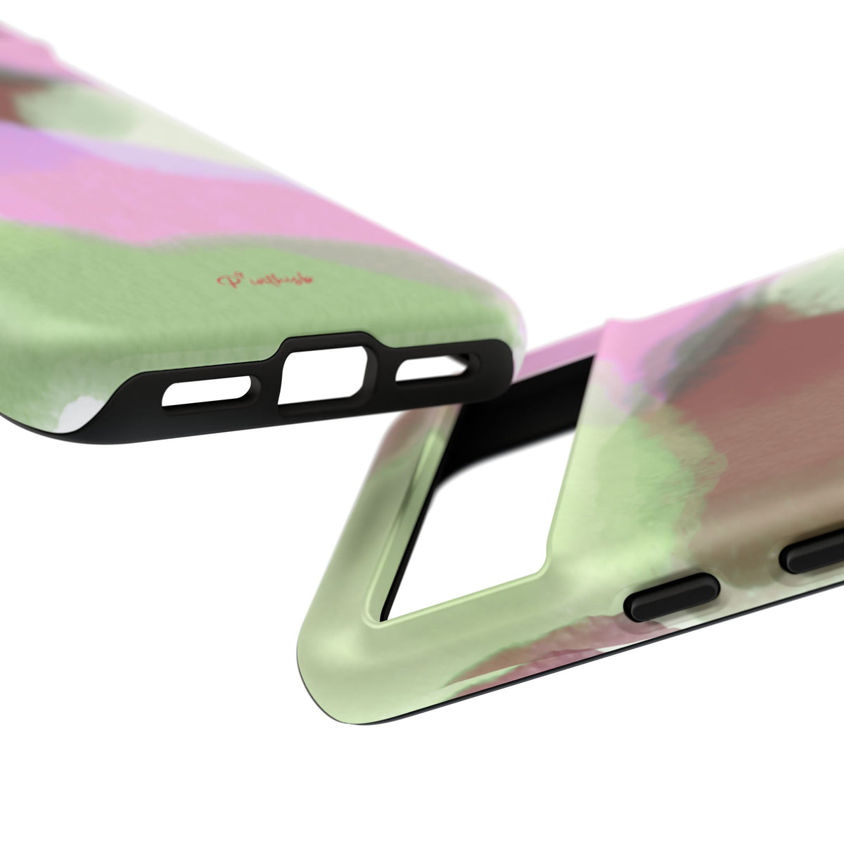 Abstract Pastel Camouflage Tough Phone Case