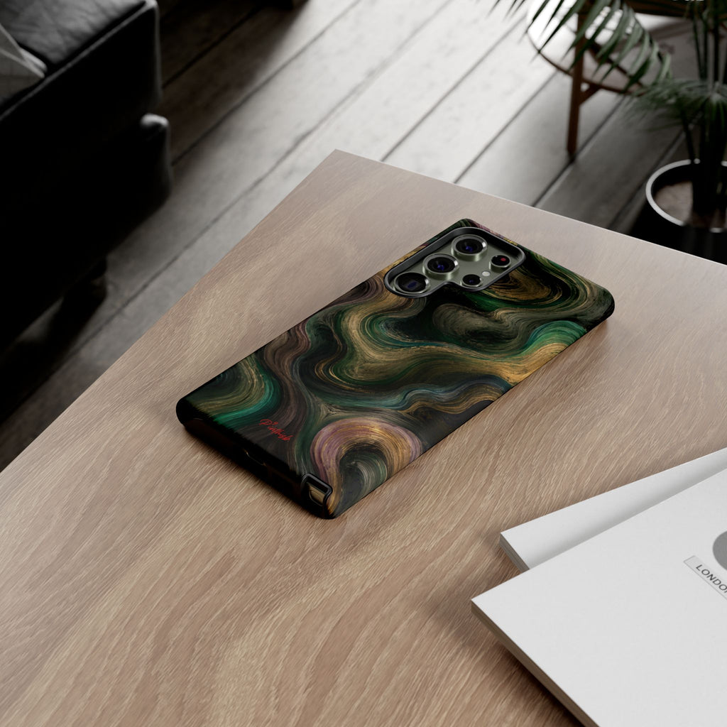 Marbled Forest Tough Phone Case