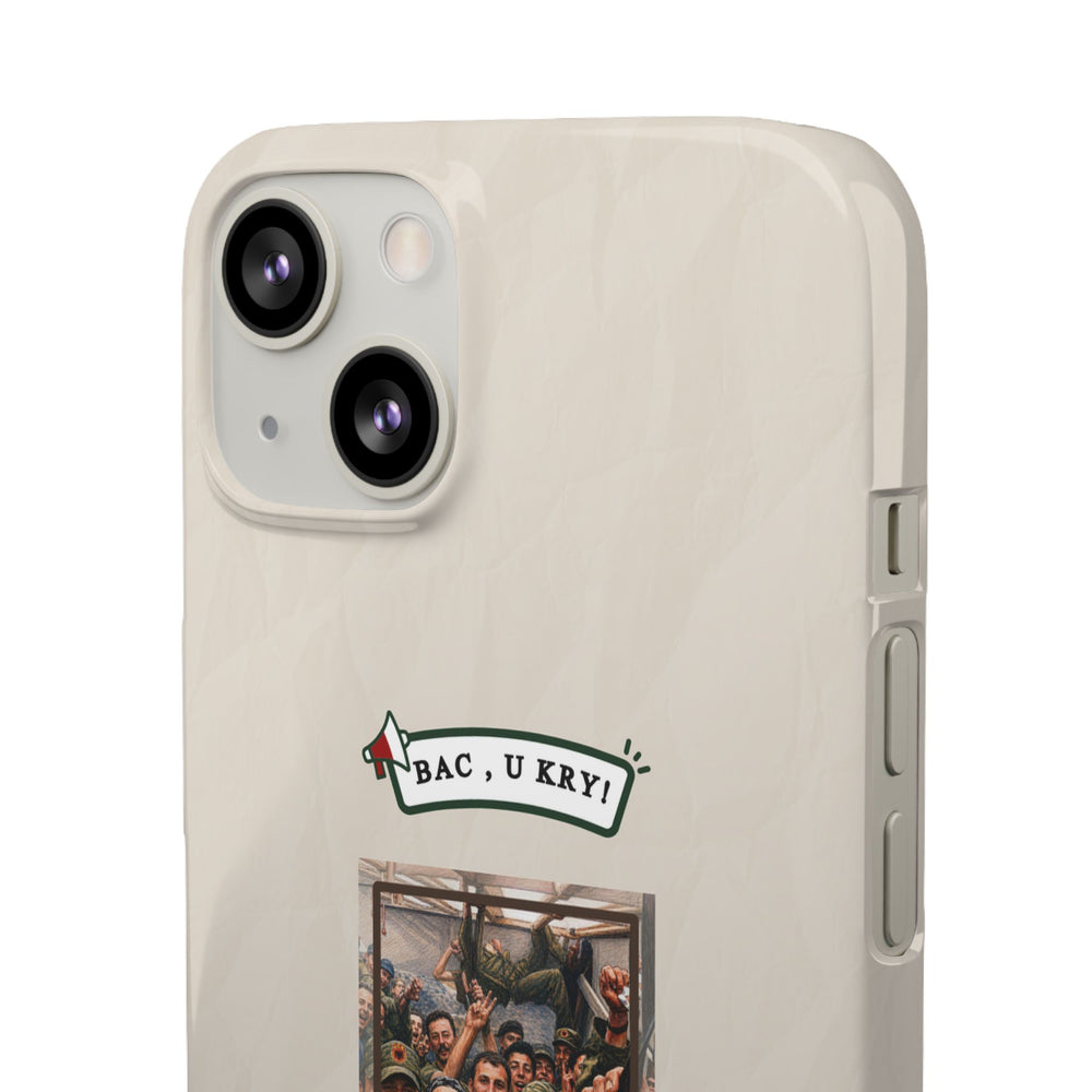 "BAC, U KRY!" Snap Case
