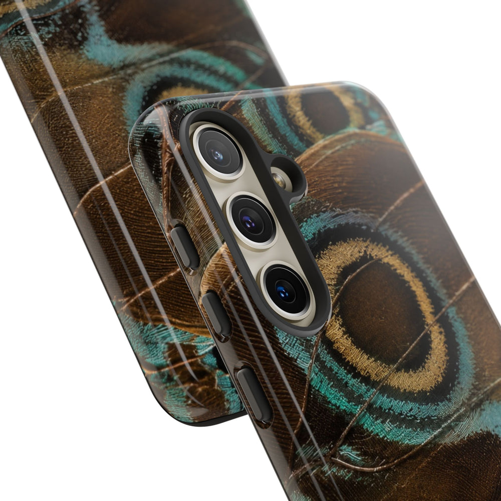 Peacock Feather Pattern Tough Case