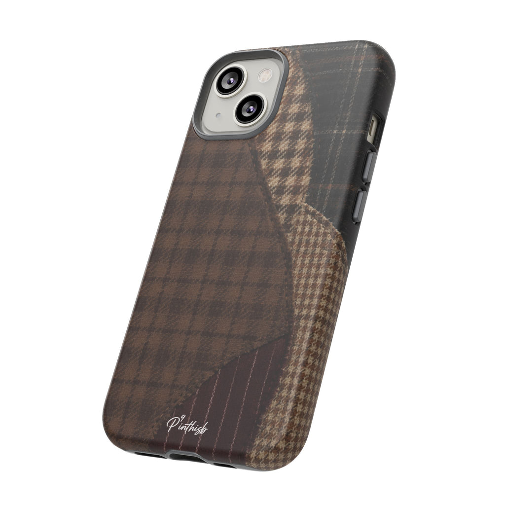 Rustic Brown Retro Tough Case