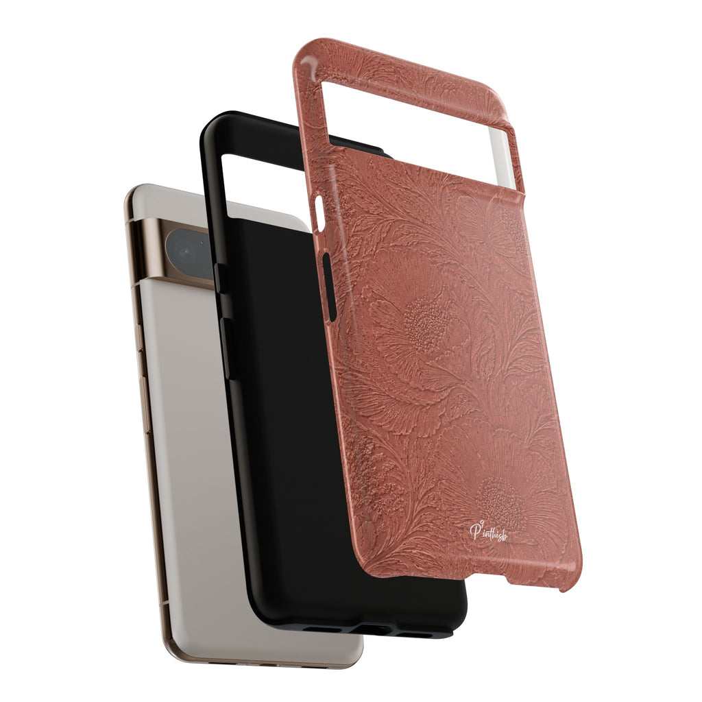 Embossed Floral Tough Case
