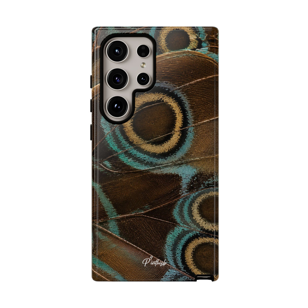 Peacock Feather Pattern Tough Case