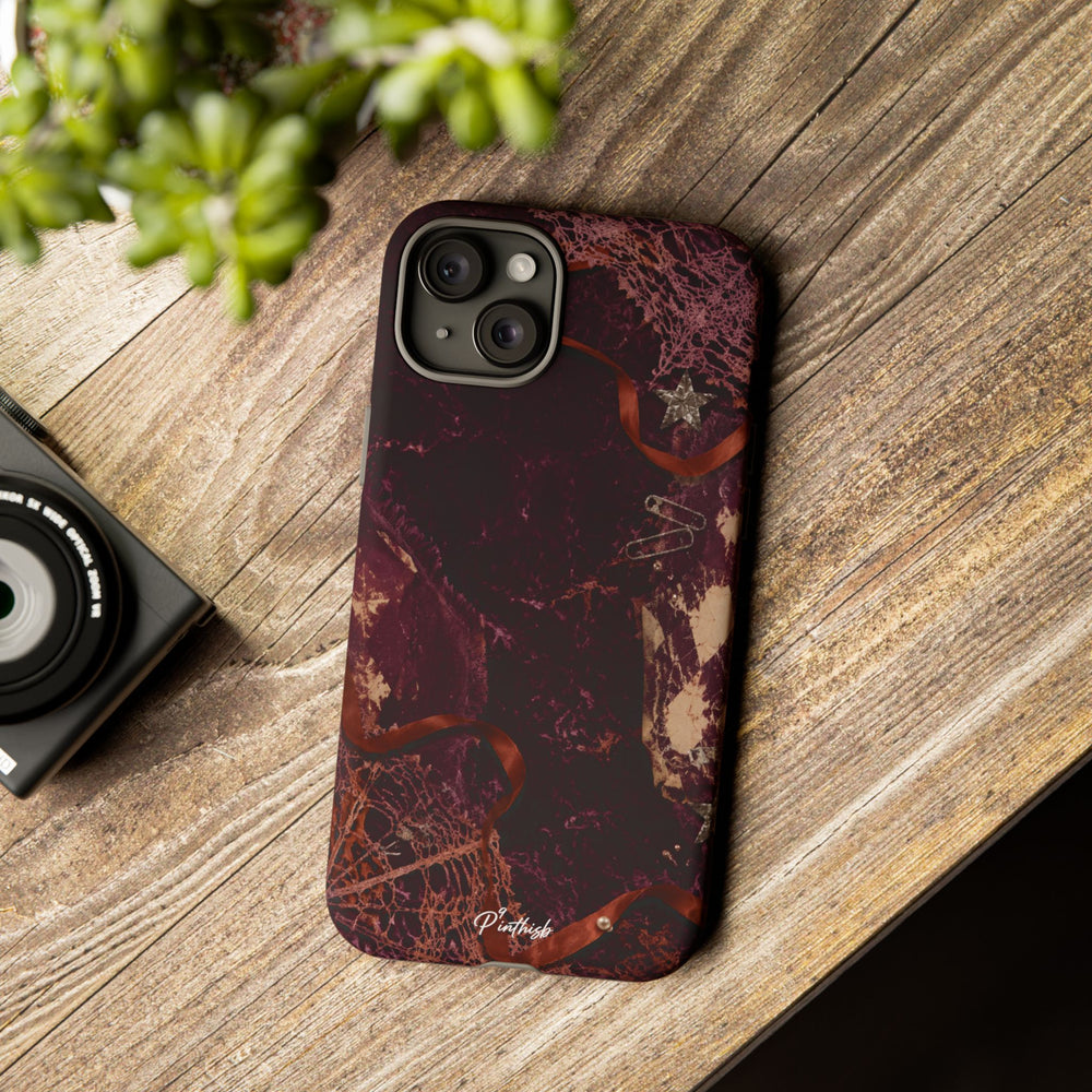 Dark Maroon Vintage Tough Case