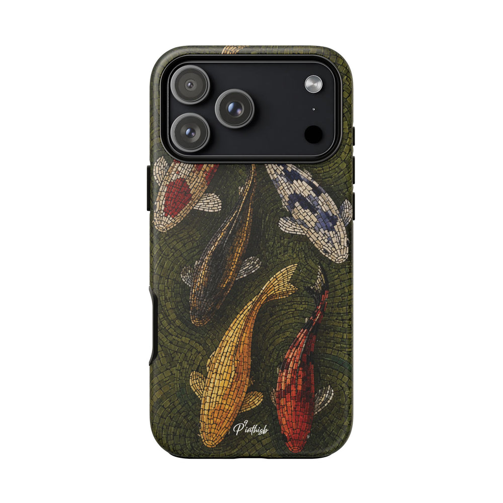 Fish Pond Tough Phone Case