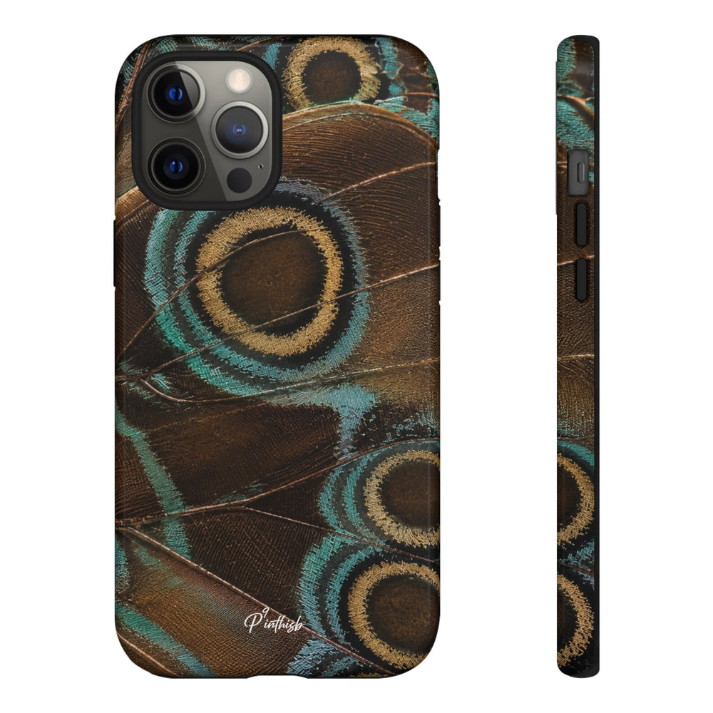 Peacock Feather Pattern Tough Case