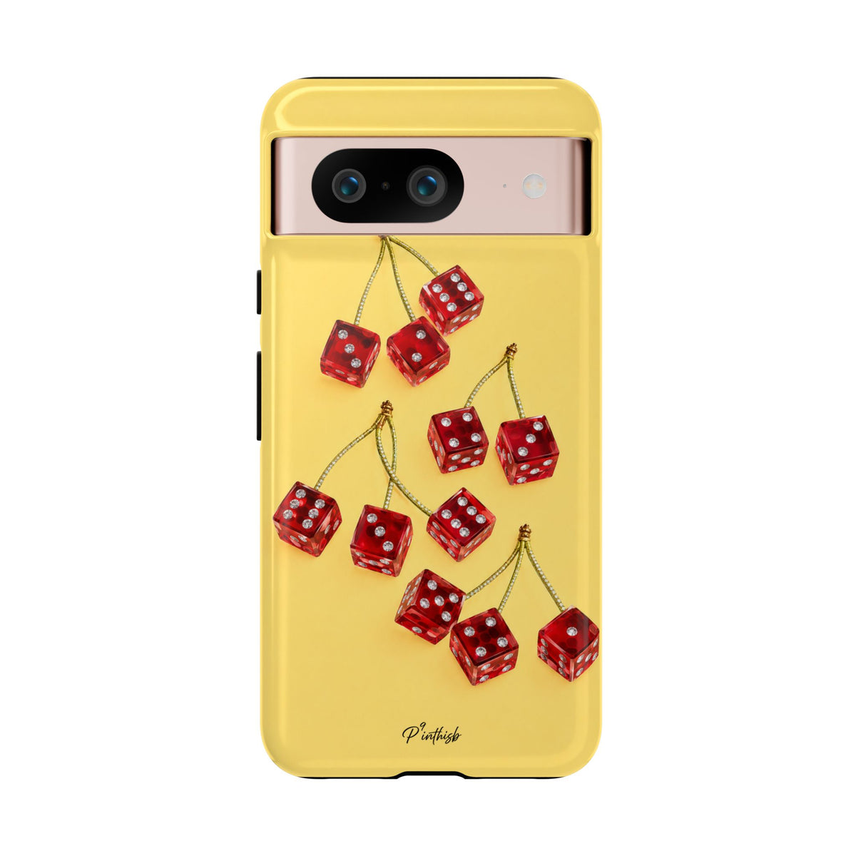 Cherry Dice Tough Phone Case