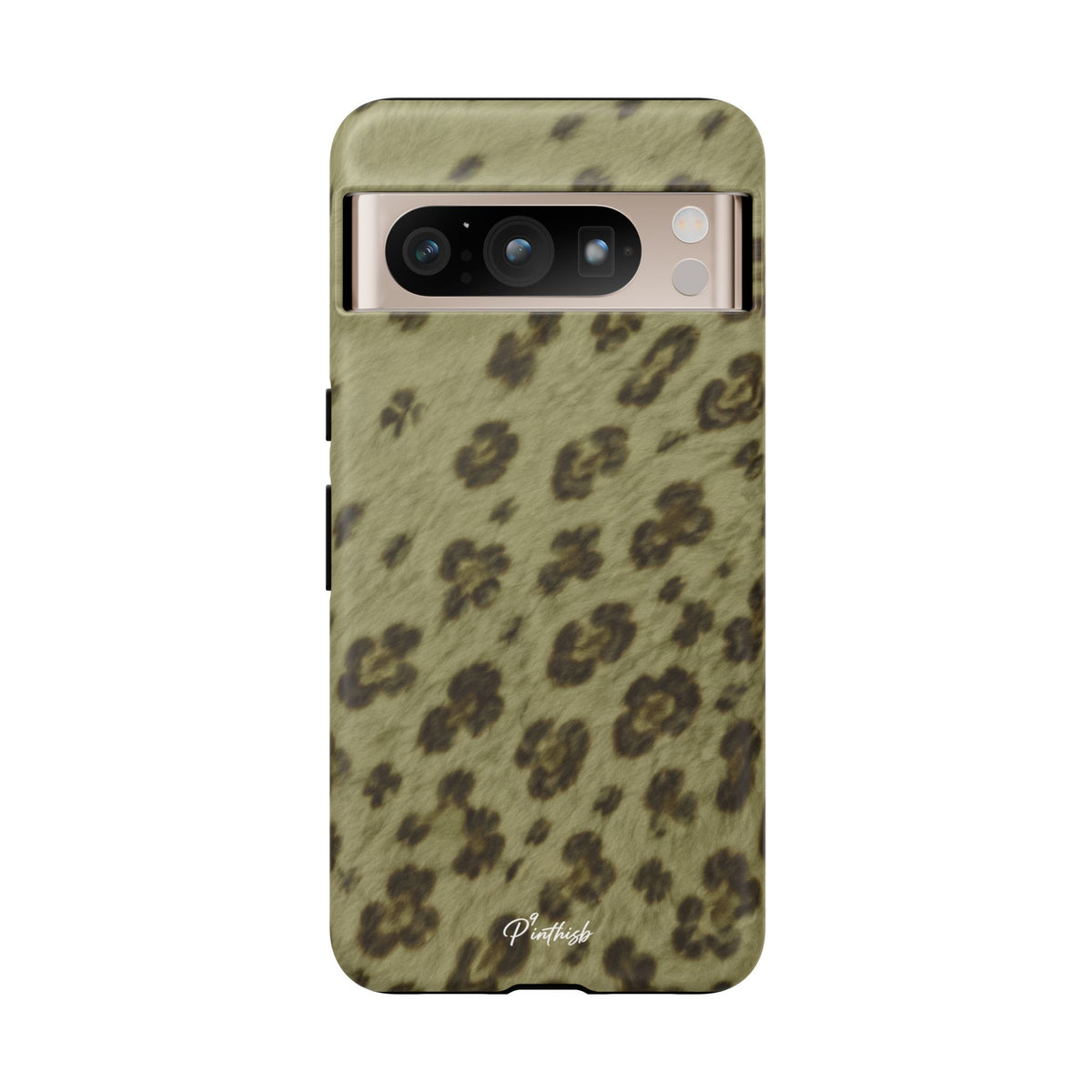 Olive Leopard Print Tough Case