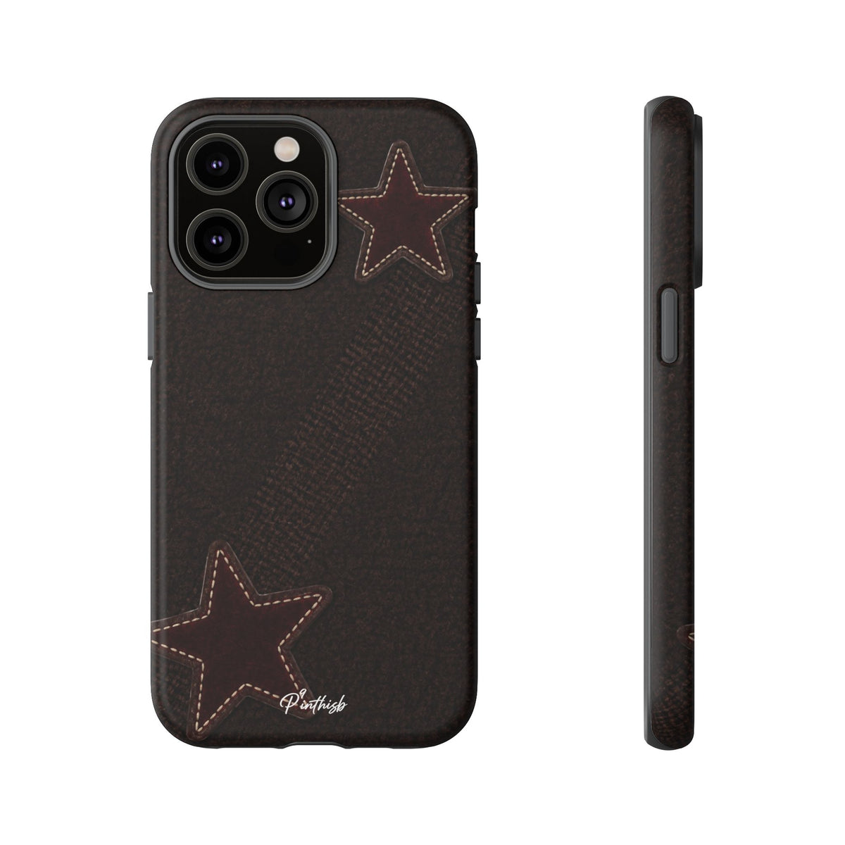 Rustic Stitched Star Phone Case