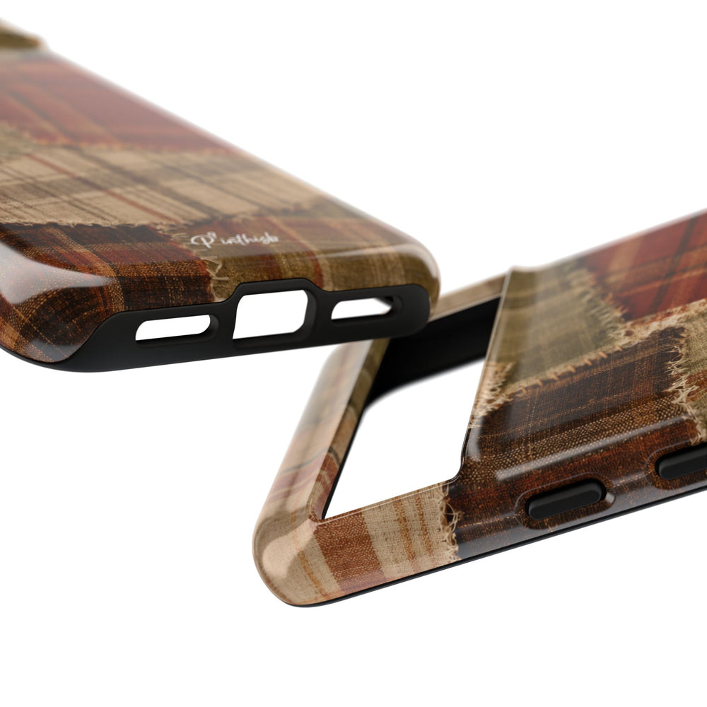 Rustic Fall Patchwork Tough Case