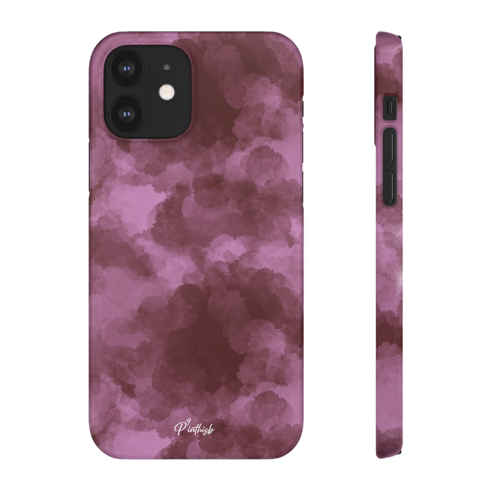 Purple Rain Snap Phone Case