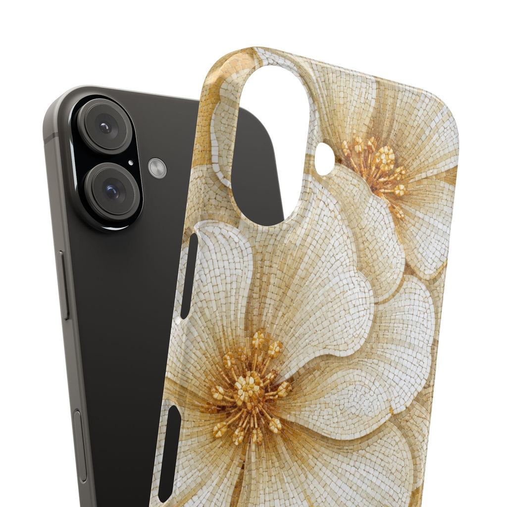 Floral Gold Bloom Snap Case
