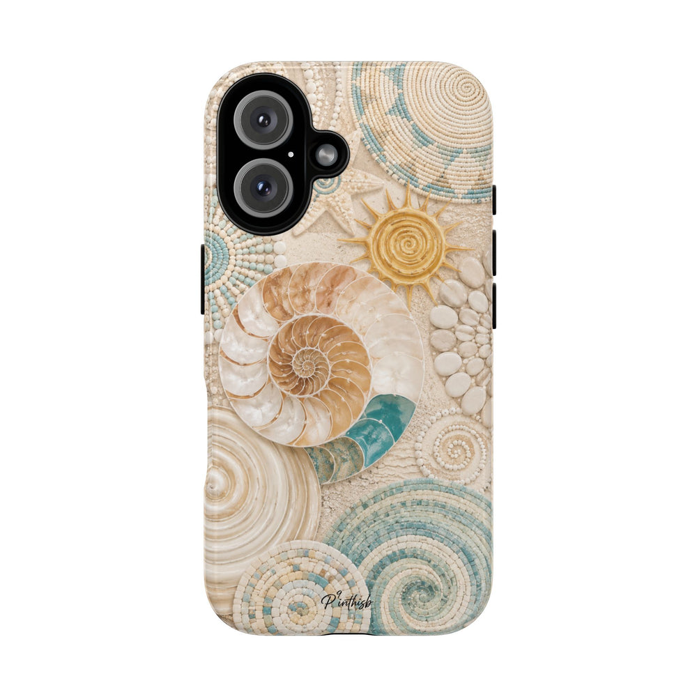 Coastal Seashell Tough Case