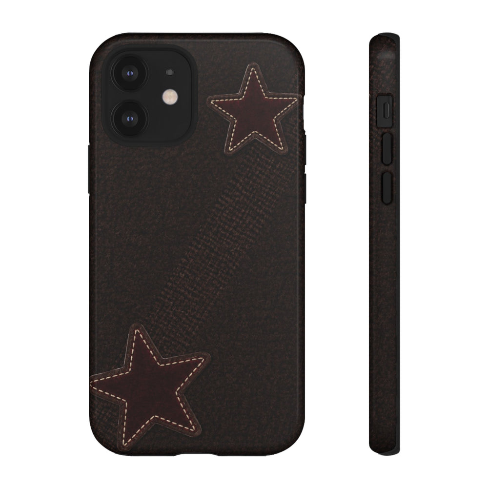 Rustic Stitched Star Phone Case