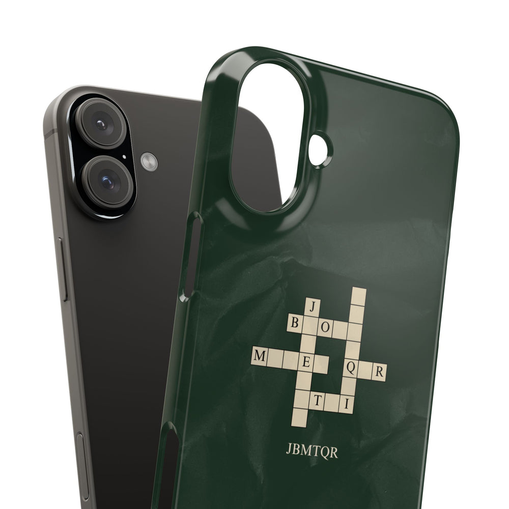 "JBMTQR crossword" Snap Phone Case