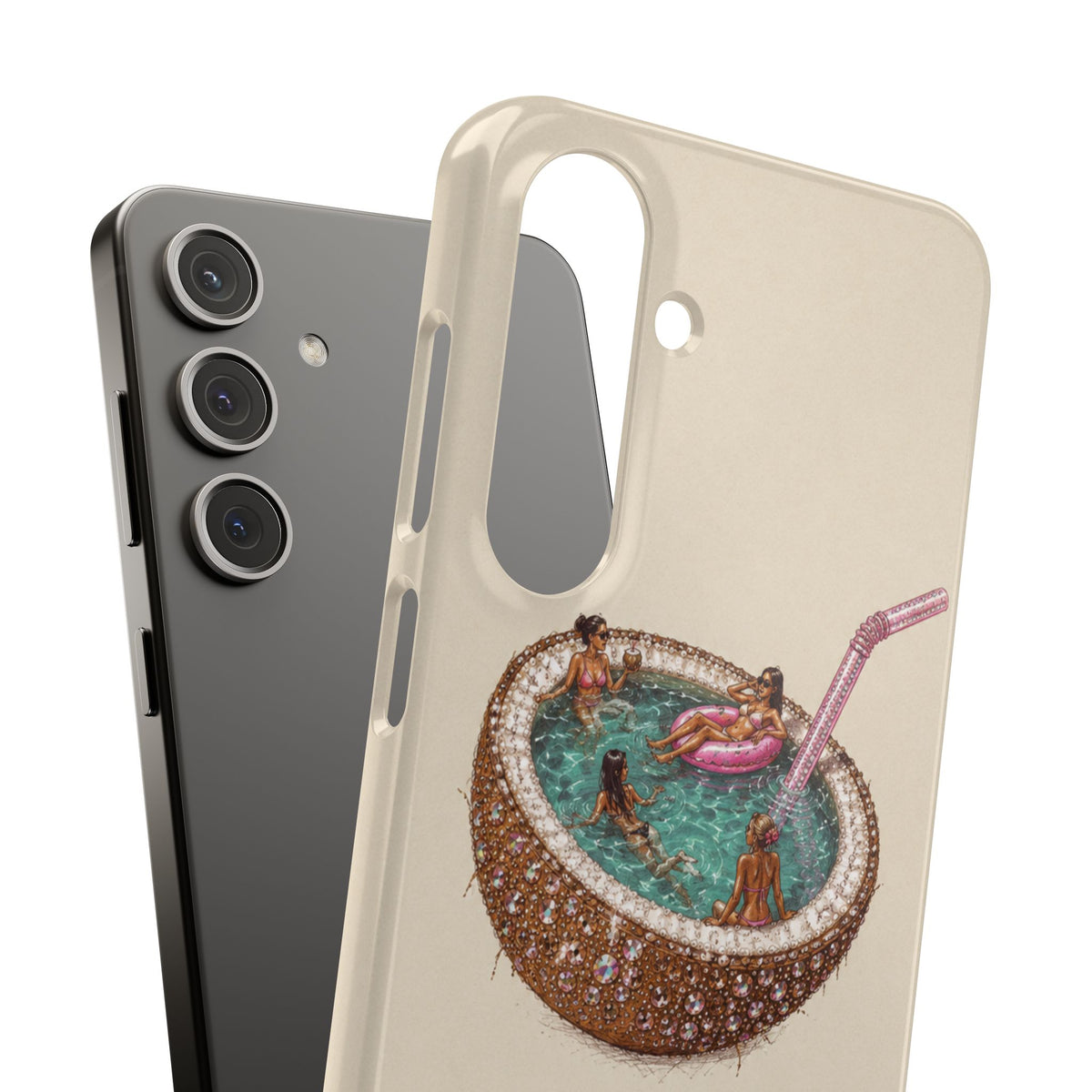 Coconut Pool Snap Phone Case