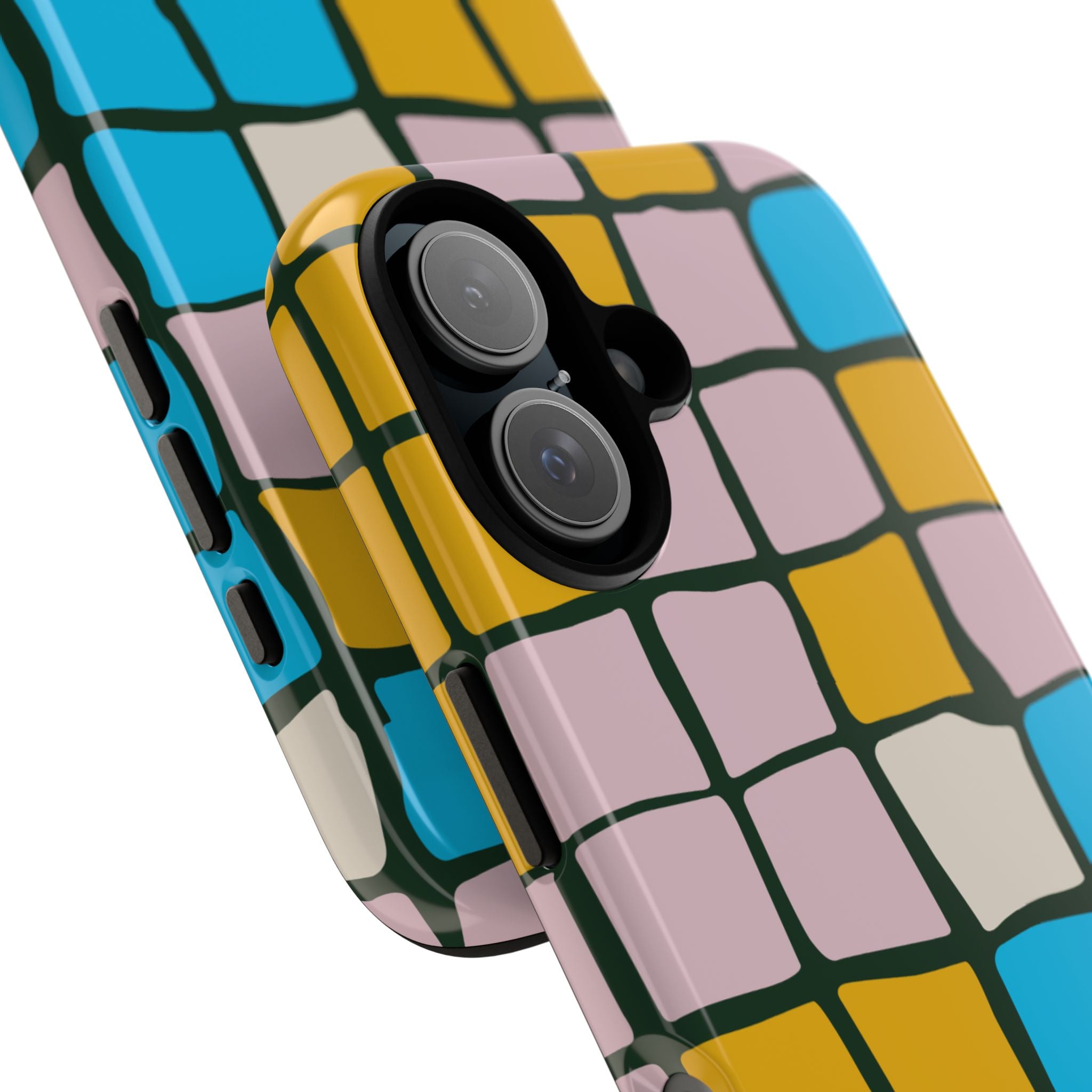 Color Grid Tough Phone Case