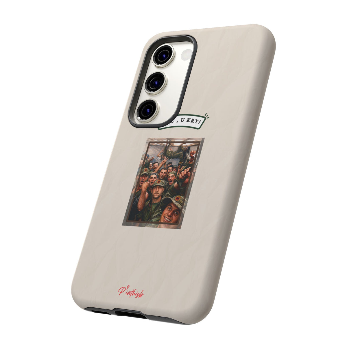 "BAC, U KRY!" Albanian Tough Phone Case