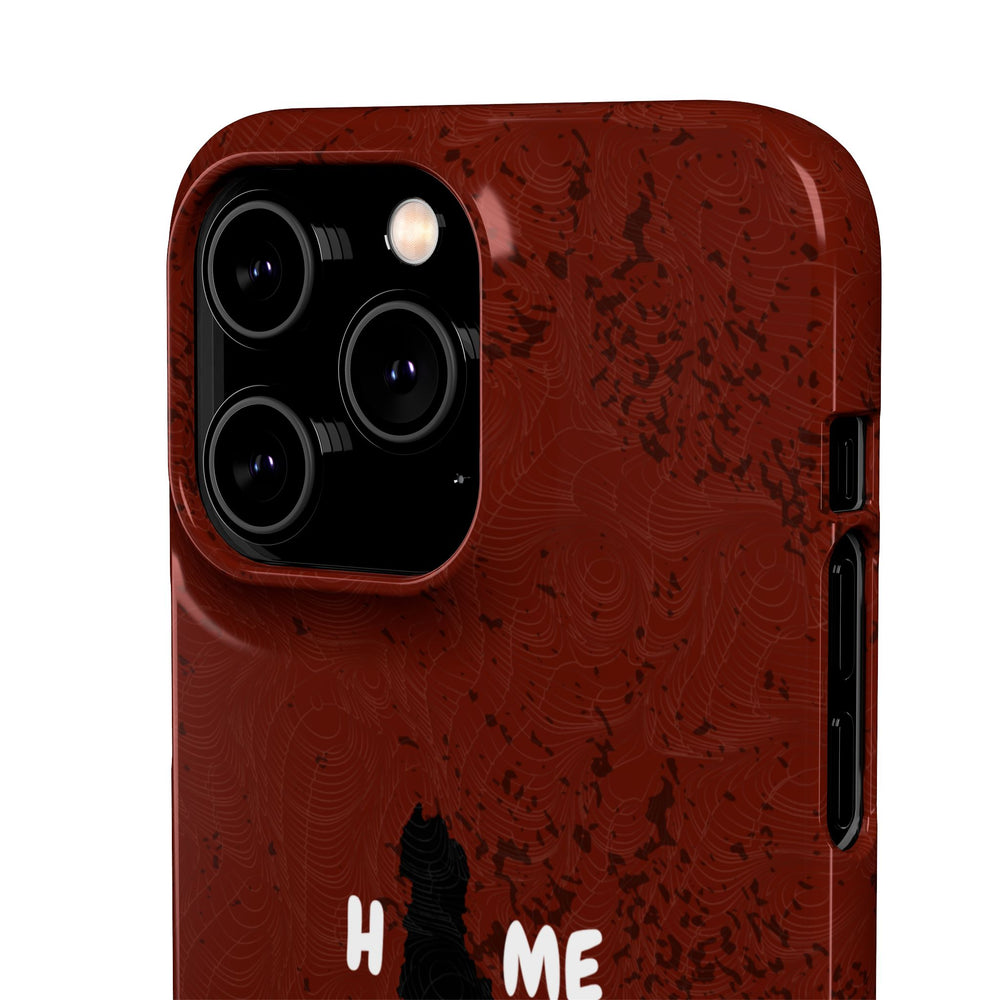 "HOME" Albania Snap Case