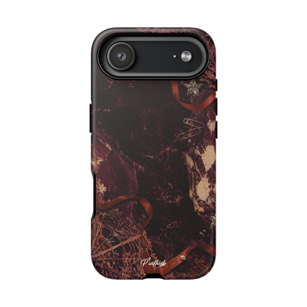 Dark Maroon Vintage Tough Case