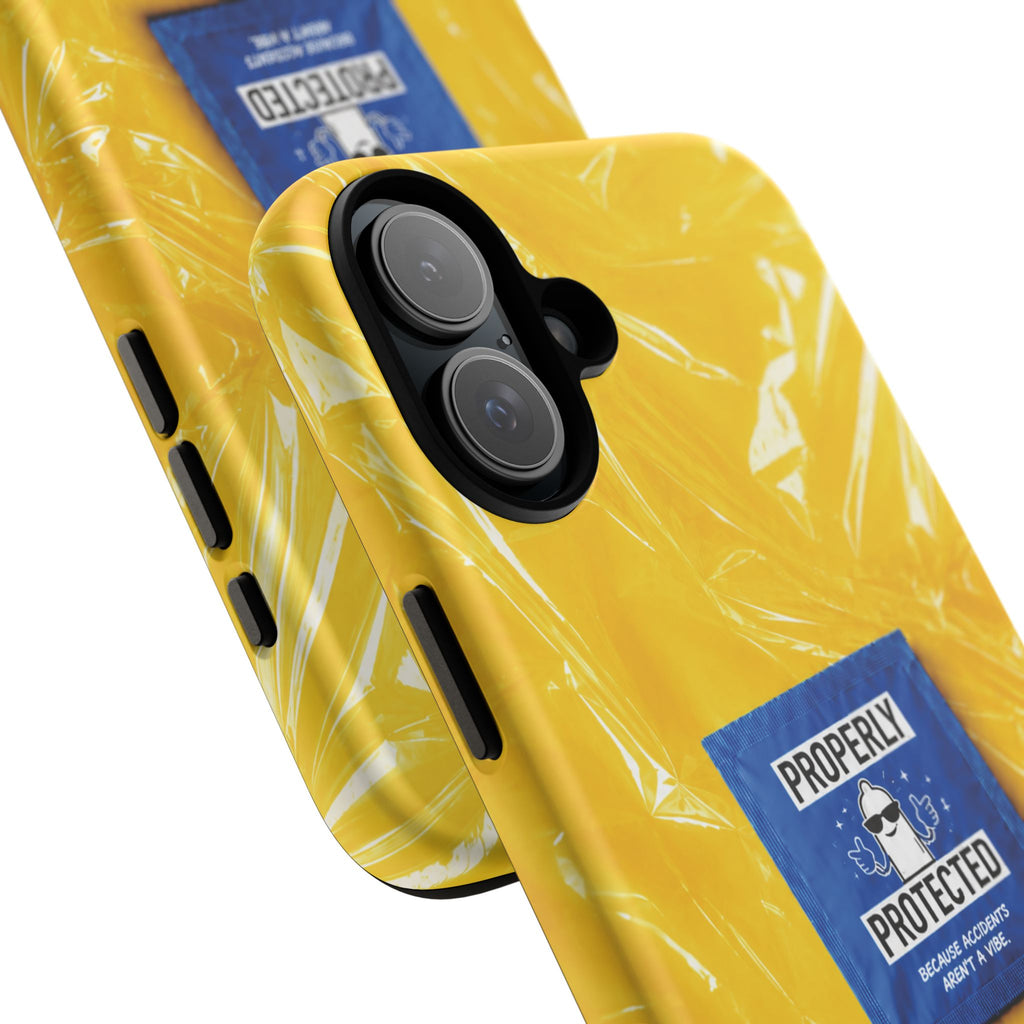 "Properly Protected" Graphic Phone Case