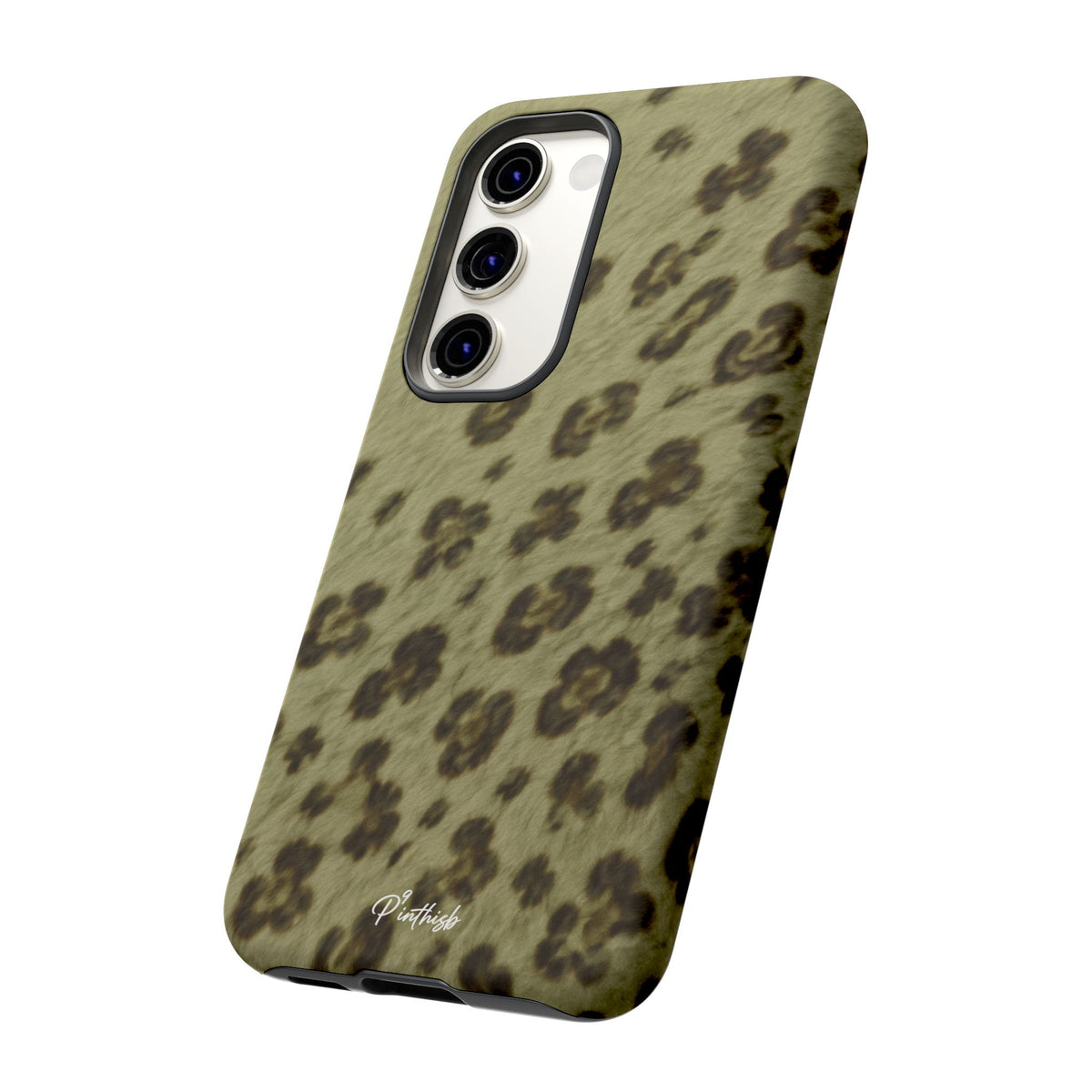 Olive Leopard Print Tough Case