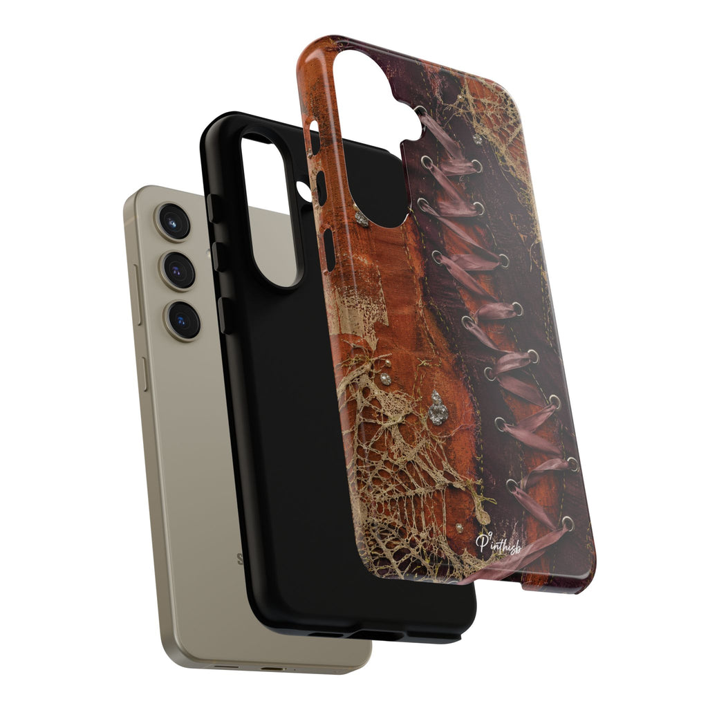 Vintage Leather Lace Tough Case