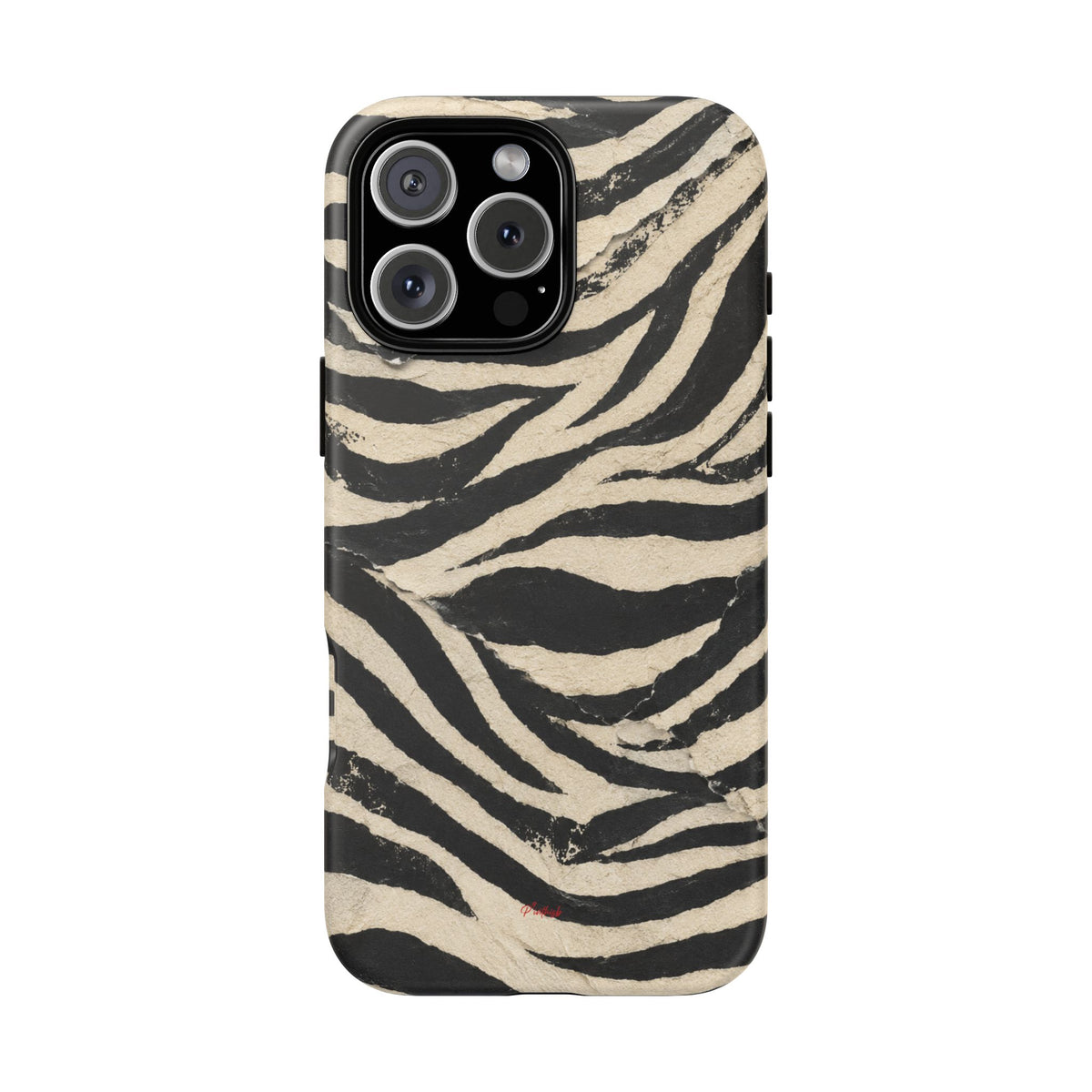 Wavy Peach & Mauve Tough Case