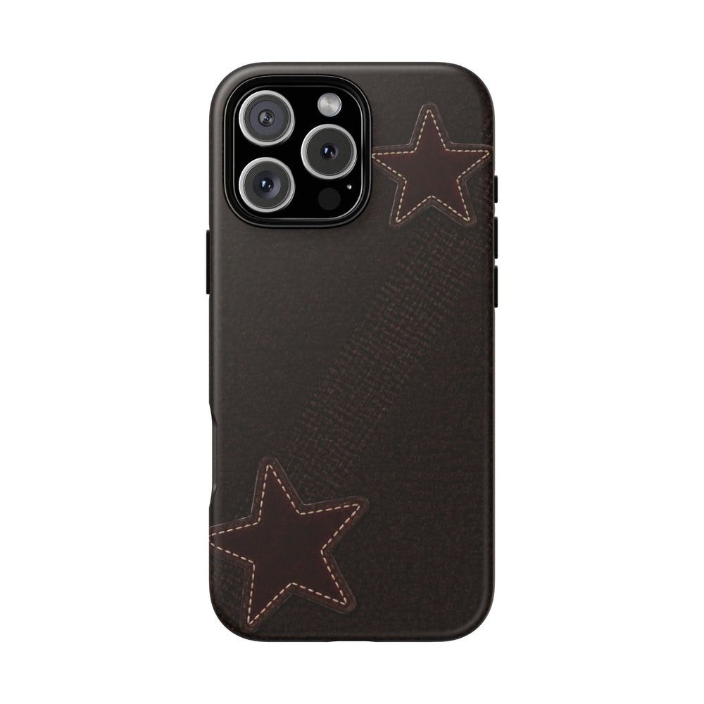 Rustic Stitched Star Phone Case