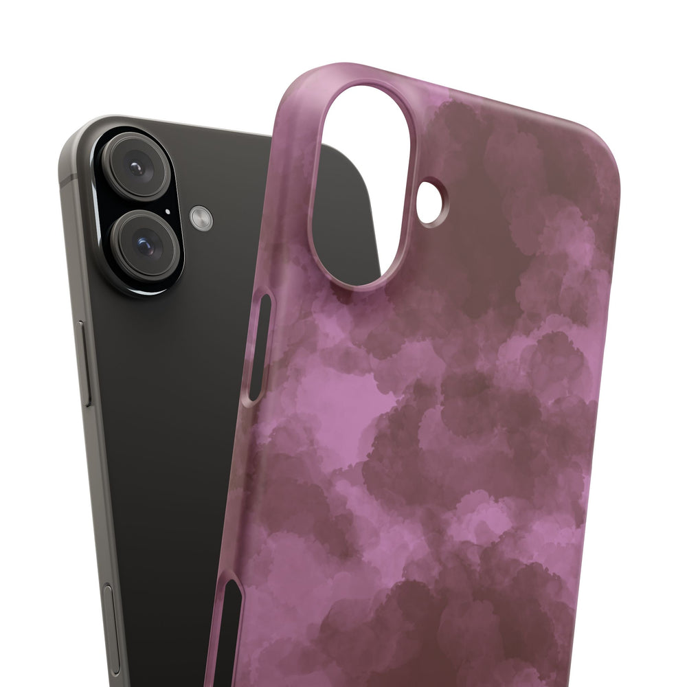 Purple Rain Snap Phone Case
