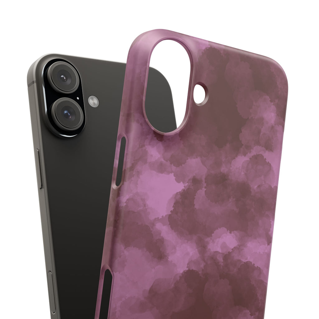 Purple Rain Snap Phone Case