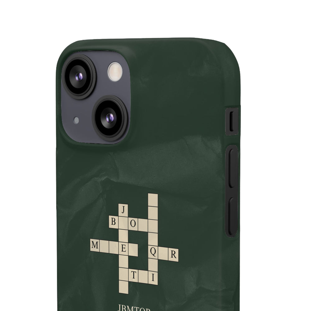 "JBMTQR crossword" Snap Phone Case