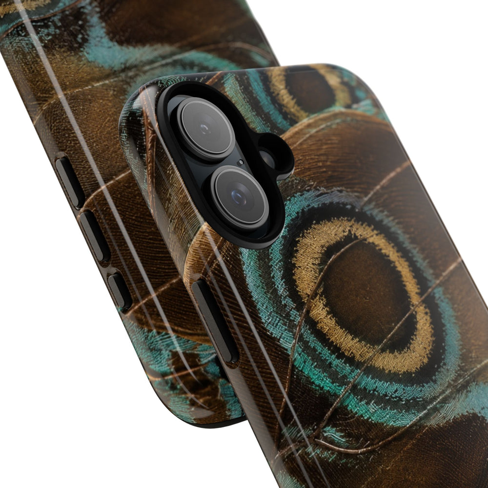 Peacock Feather Pattern Tough Case