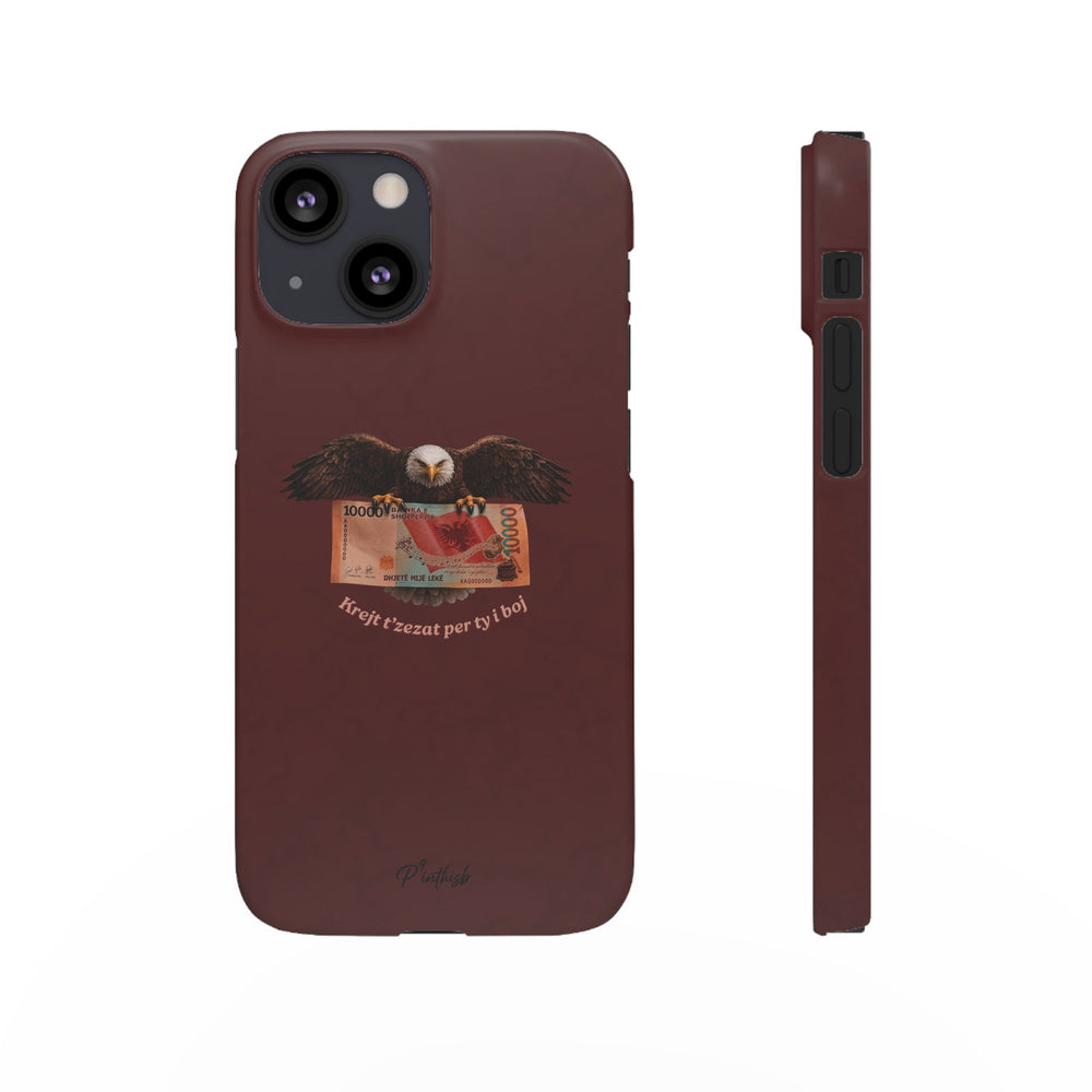 "Krejt t'zezat per ty i boj" Snap Case