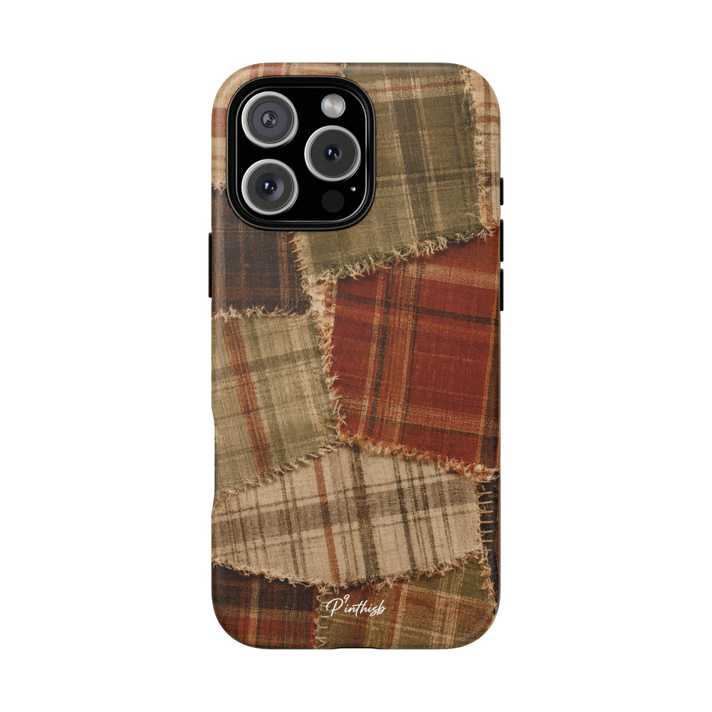 Rustic Fall Patchwork Tough Case