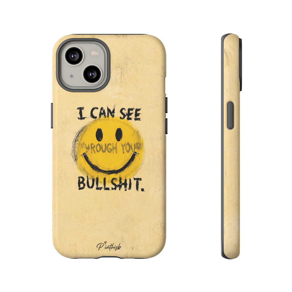 Smiley Anti-BS Tough Case