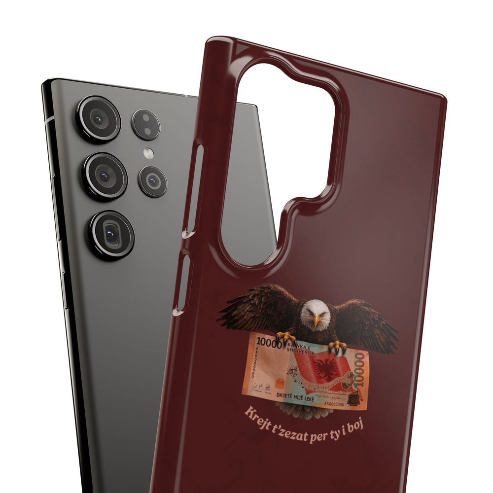 "Krejt t'zezat per ty i boj" Snap Case