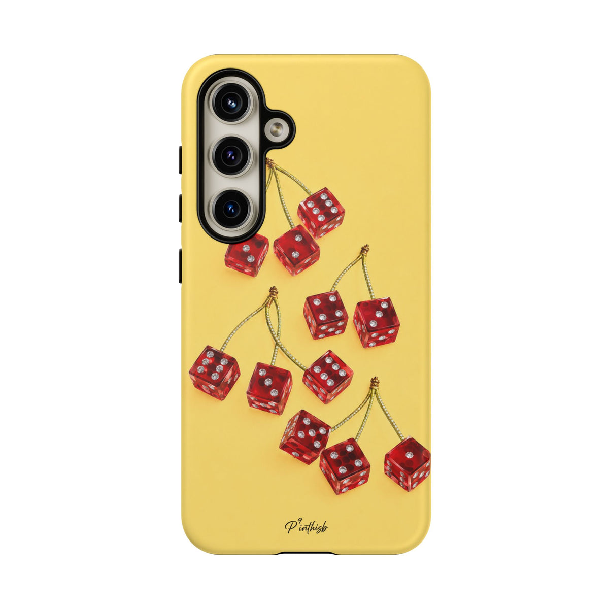Cherry Dice Tough Phone Case